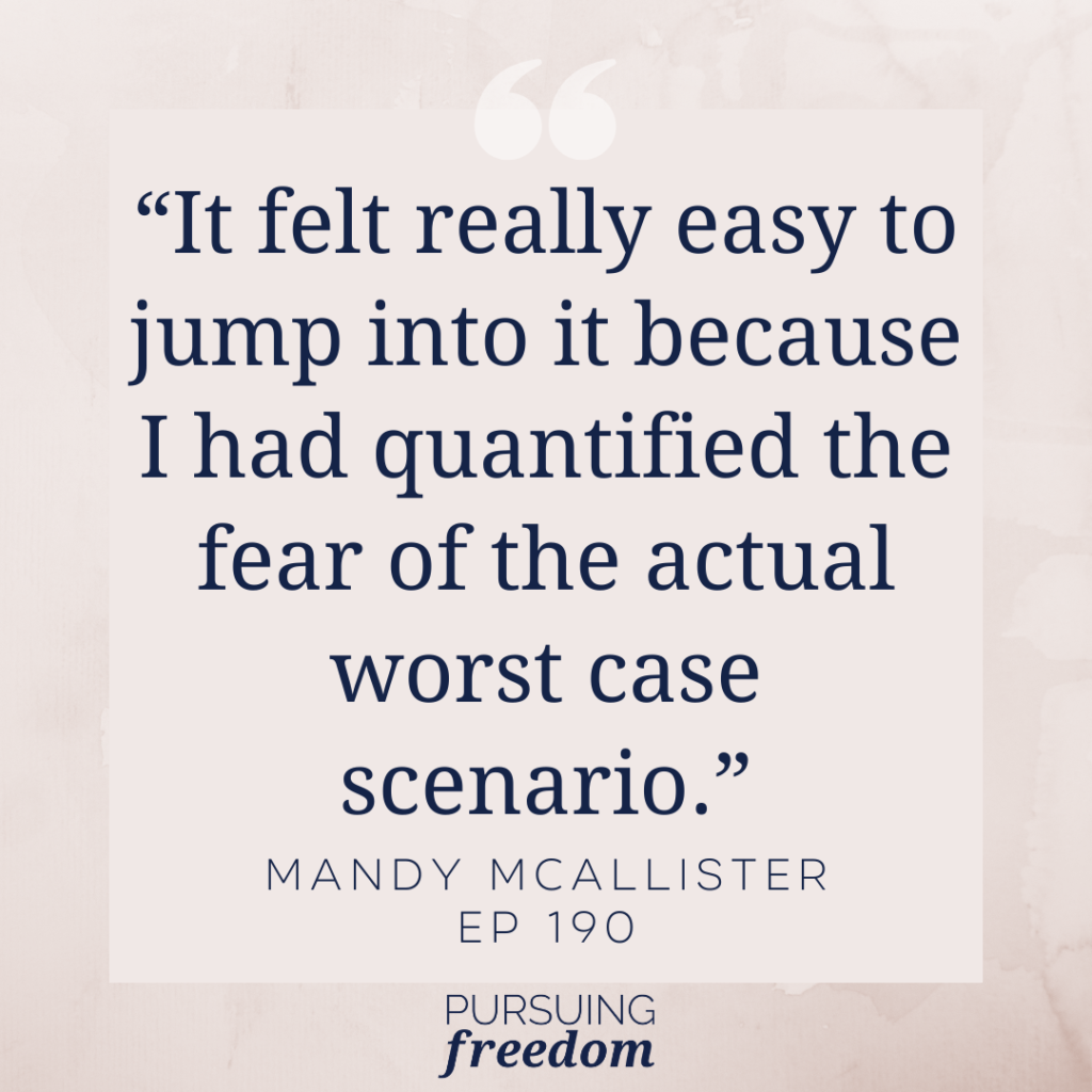 Mandy McAllister Quote